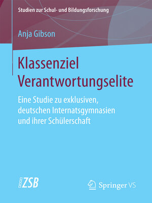 cover image of Klassenziel Verantwortungselite